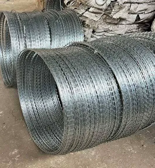 Galvanized Iron Concertina Coils